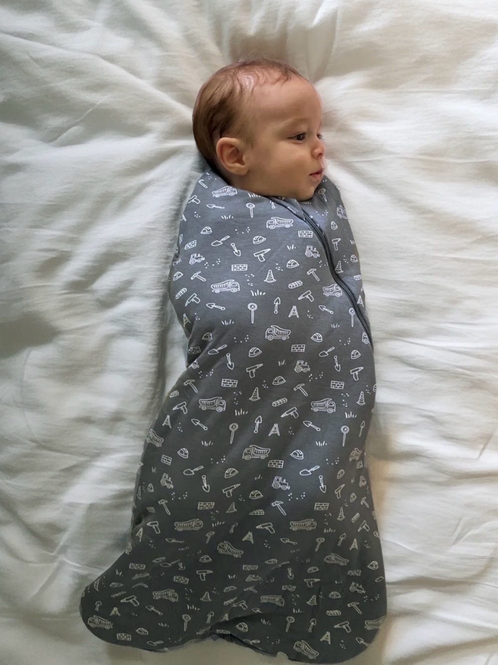 gunamuna swaddle sleep sack - construction / 1.0 tog